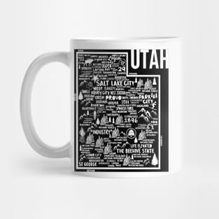 Utah Map Mug